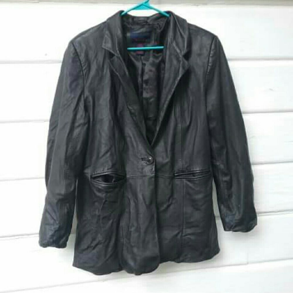 Leather jacket